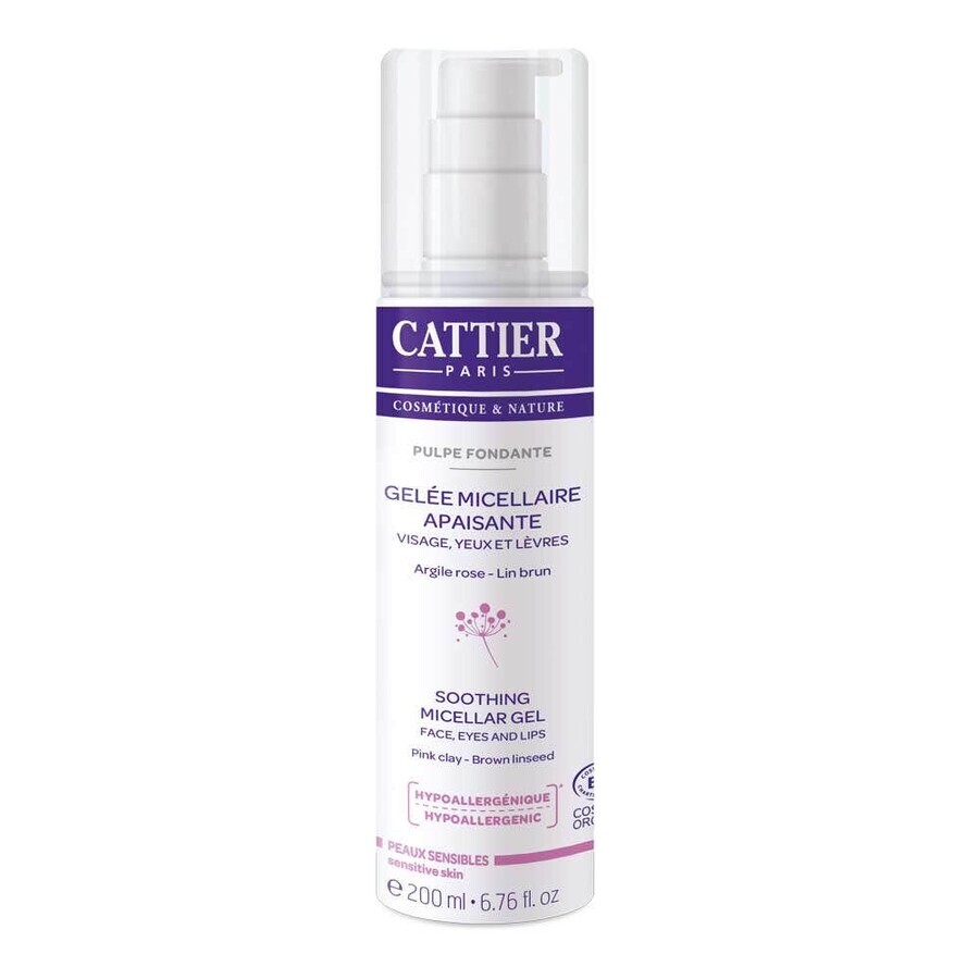 Cattier Organic Soothing Micellar Wash for Sensitive Skin 200 ml