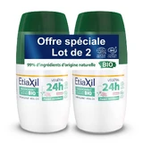 Etiaxil Deodorant Roll-on Antiperspirant Lotus Organic 48H Lot 2x50ml