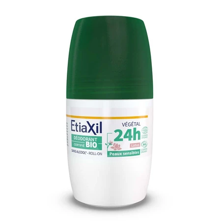 Etiaxil Deodorant Roll-on Antitranspirant Lotus Organic 48H Lot 2x50ml