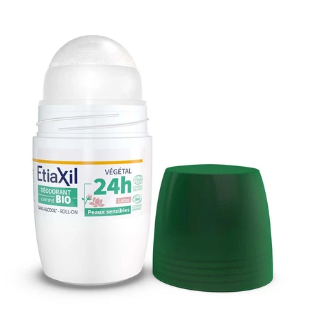 Etiaxil Deodorant Roll-on Antitranspirant Lotus Organic 48H Lot 2x50ml