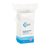 Gilbert Bumbac pătrat Pads 100pcs
