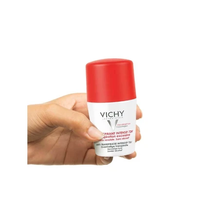 Vichy Deodorant Intensive Antiperspirant 72h Roll-on Sensitive Skin 50ml