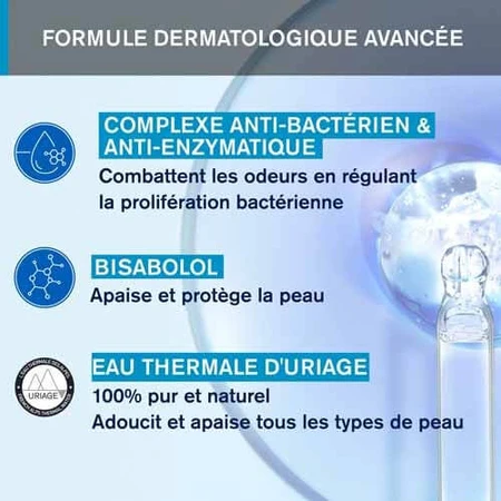 Uriage Anti-Smell Deodorant für empfindliche Haut 50ml