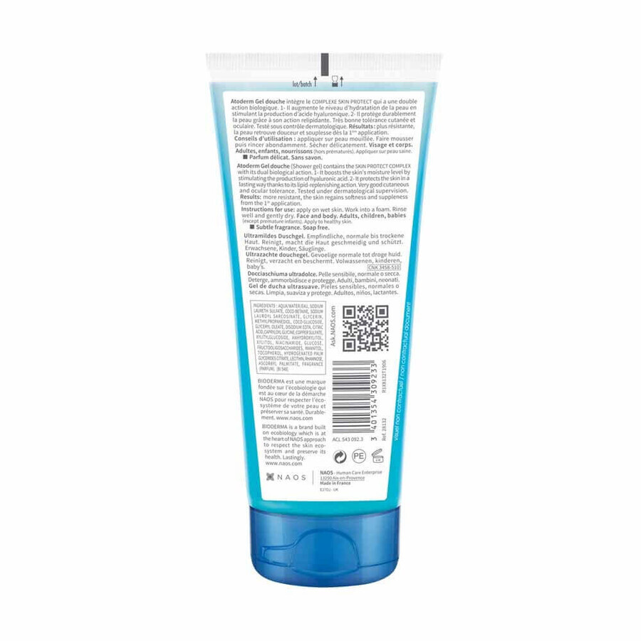 Bioderma Atoderm Ultra Milde Reinigingsgel Normale tot Droge Gevoelige Huid Peaux sensibles 100ml Bioderma Atoderm Ultra Milde Reinigingsgel Normale tot Droge Gevoelige Huid Peaux sensibles 100ml
