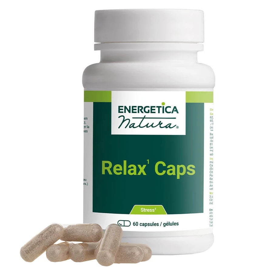 Energetic Nature Relax Caps Stress 60 Capsules