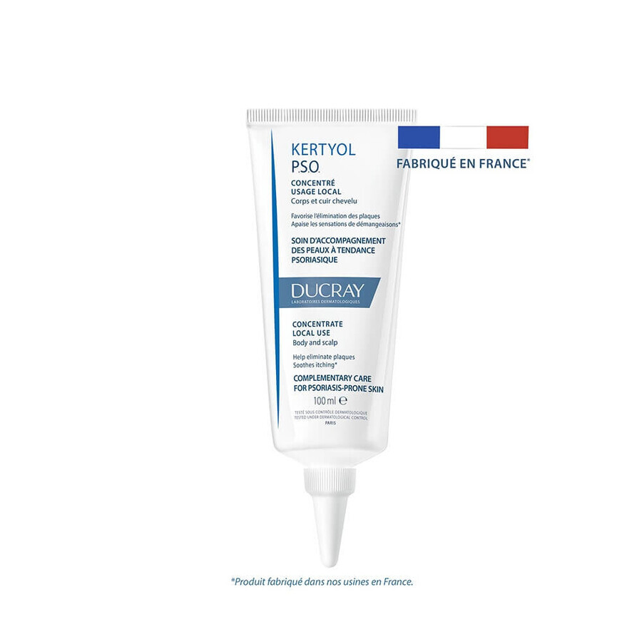 Ducray Kertyol P.S.O Concentrato corpo e cuoio capelluto per pelli psoriasiche 100ml