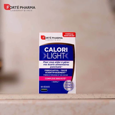 Forté Pharma CaloriLight Minceur Capteur de Graisses Fibres Nopal 60 Capsules