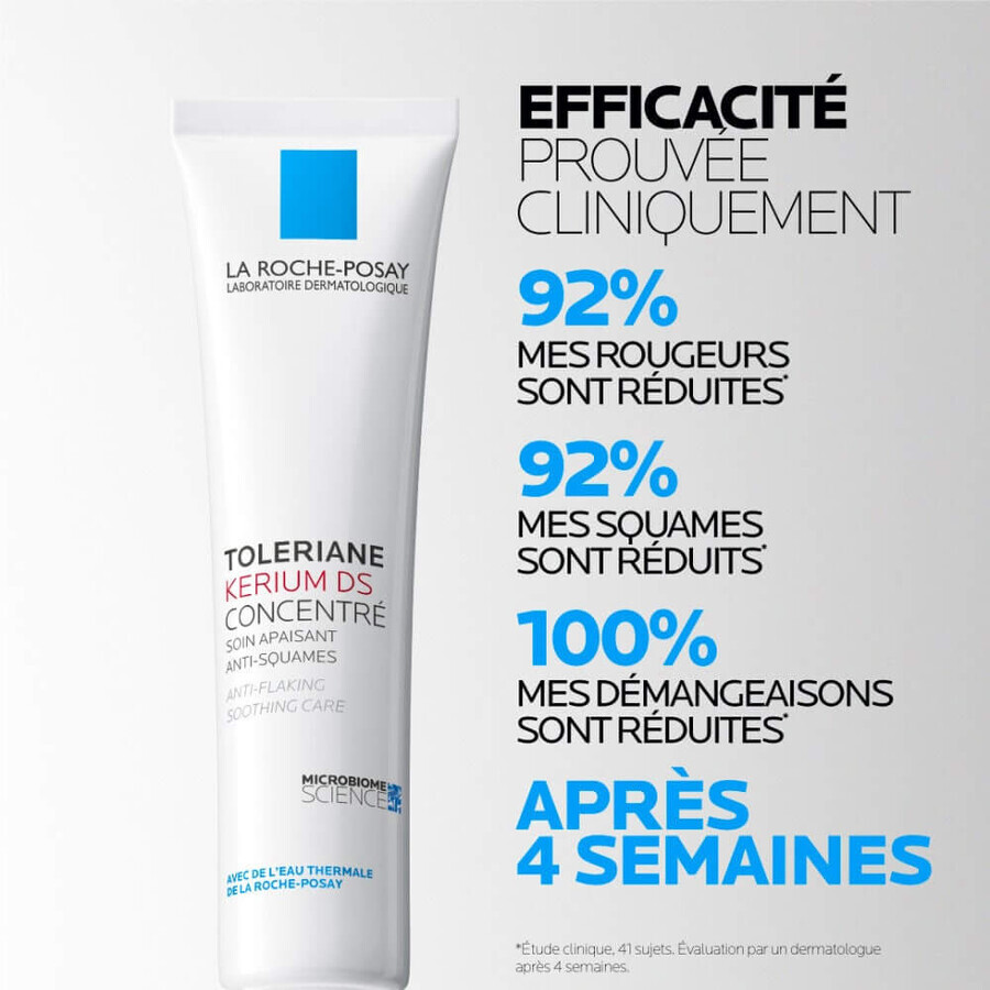 La Roche-Posay Toleriane Kerium DS Concentrato per il trattamento della pelle, lenitivo 40 ml