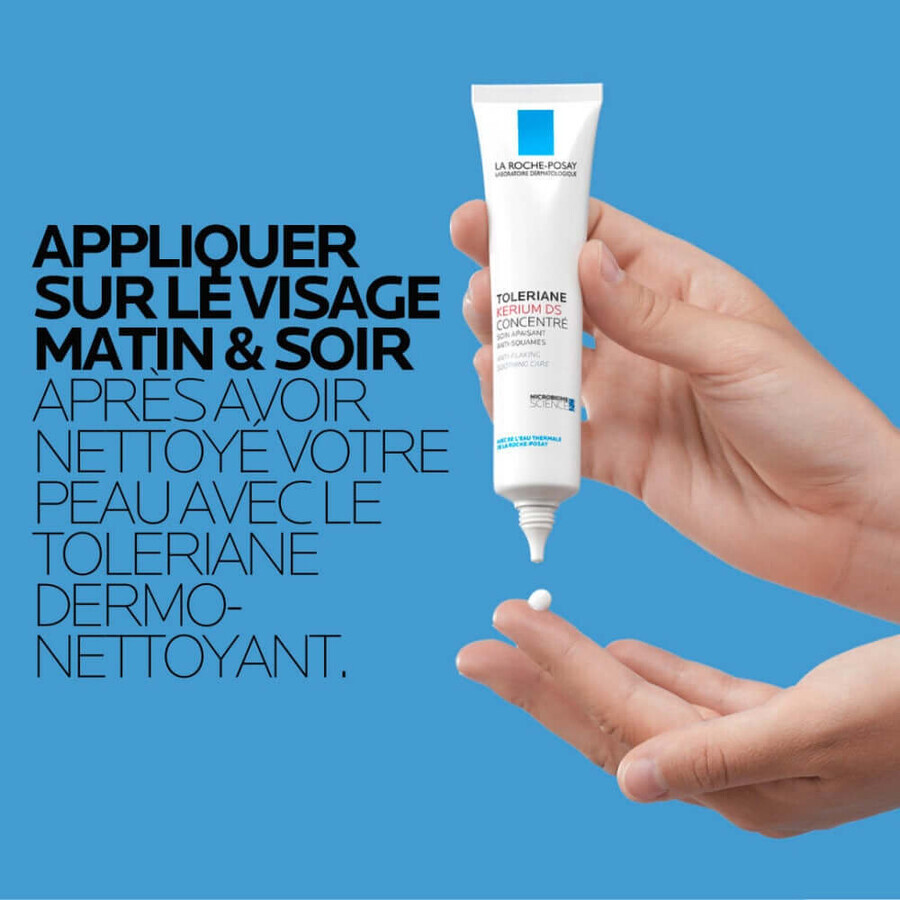 La Roche-Posay Toleriane Kerium DS Concentrato per il trattamento della pelle, lenitivo 40 ml