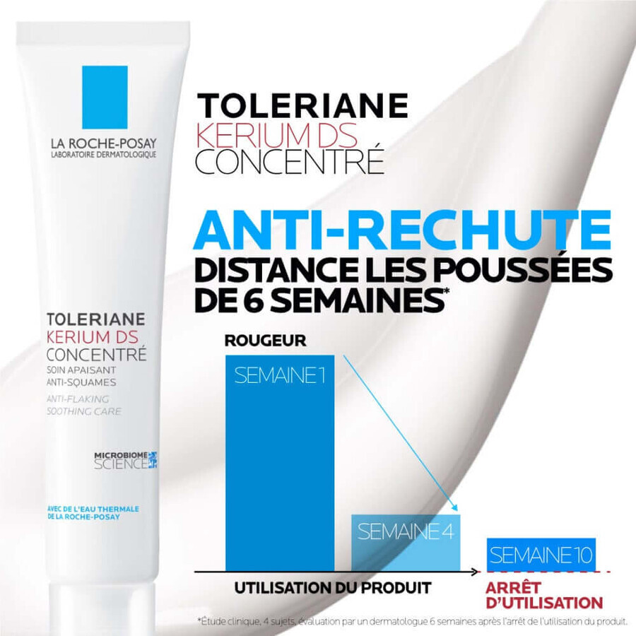 La Roche-Posay Toleriane Kerium DS Concentrato per il trattamento della pelle, lenitivo 40 ml
