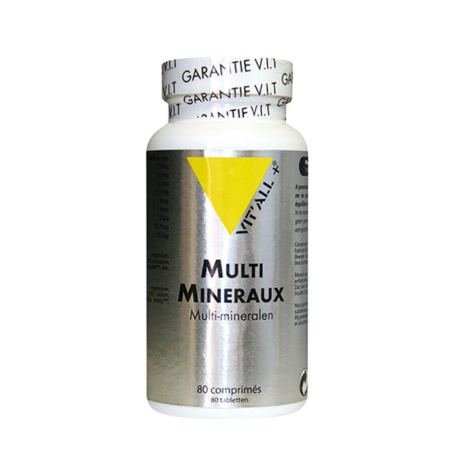 Vit'All+ Multimineraux 80 Comprimés