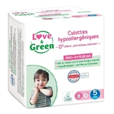Love&Green Hypoallergeen slipje Maat 5 Junior 12 tot 18 kg x29