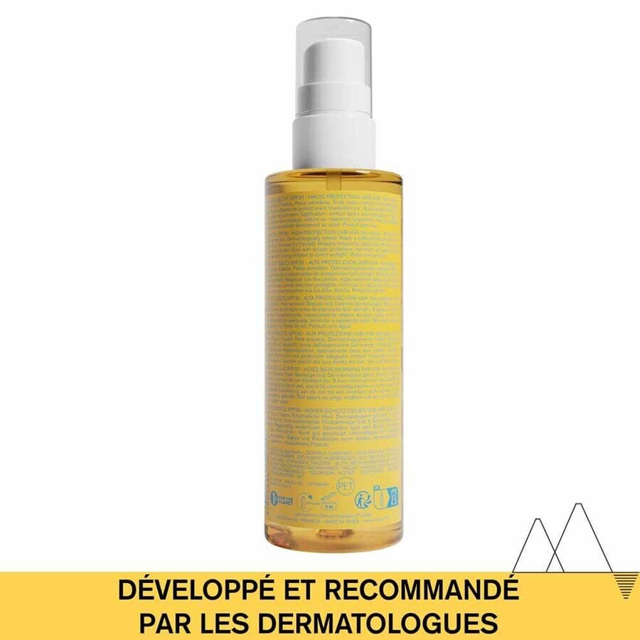 Uriage Bariésun Droge Olie Spf30 voor Gevoelige Huid 200ml