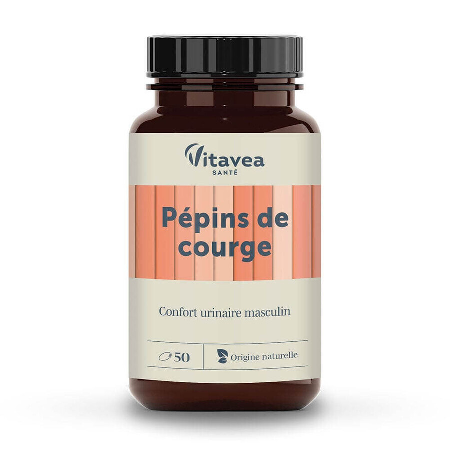 Vitavea Santé Nutri'sentiels Bio Kürbiskerne Confort urinaire masculin 50 Kapseln