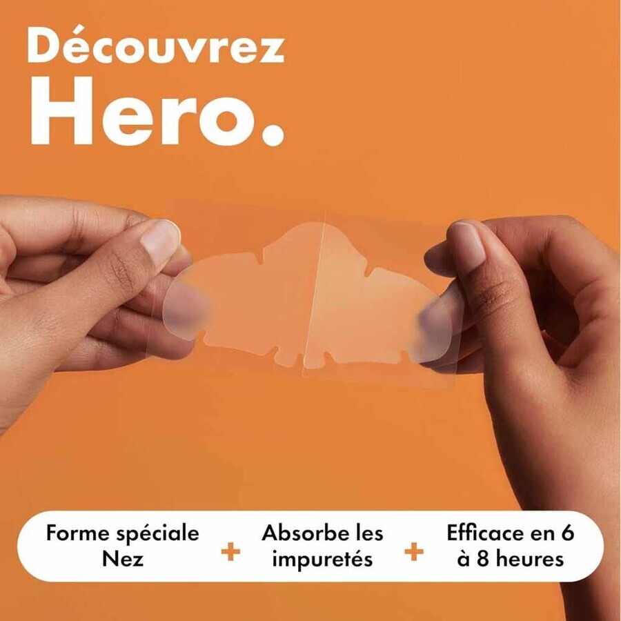 Hero Mighty Patch Patchs Spécial Nez Surface x10 Patches Hero Mighty Patch Patchs Spécial Nez Surface x10 Patches