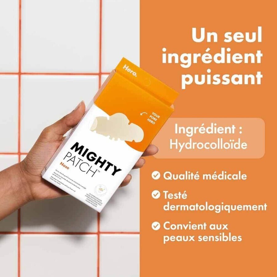 Hero Mighty Patch Patchs Spécial Nez Surface x10 Patches