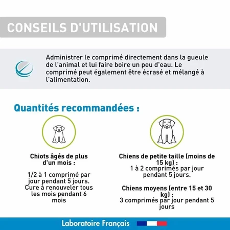 Vetoform Chien Purge Chiot 50 comprimés