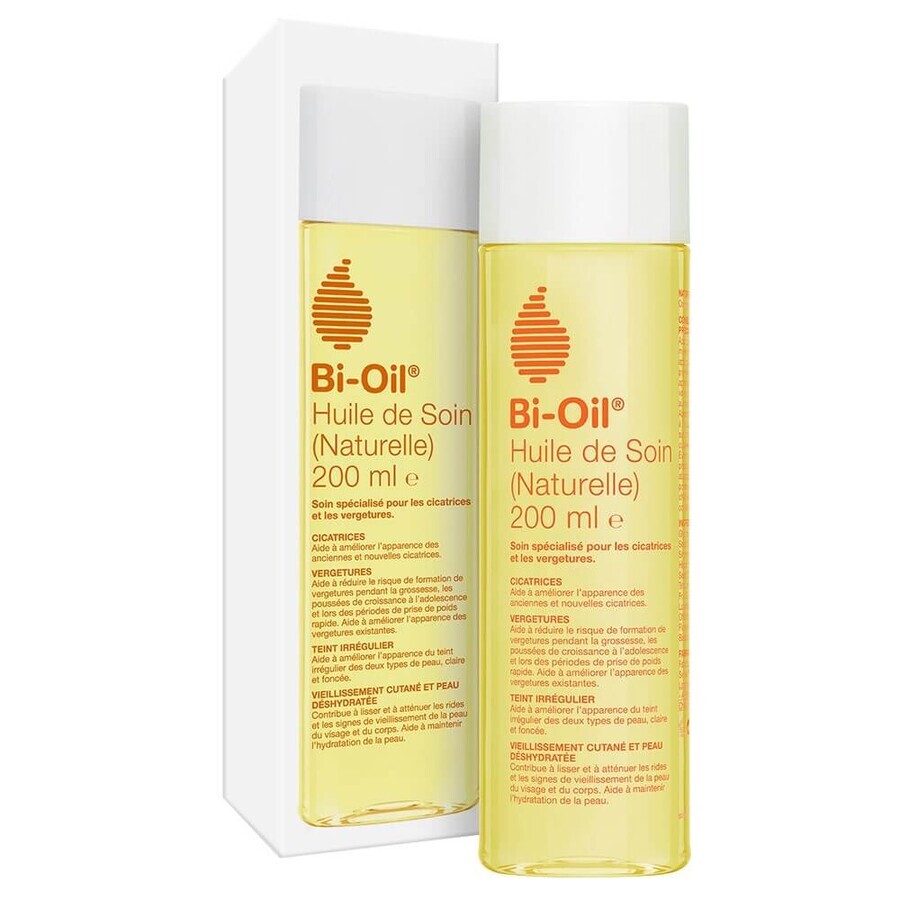 Bi-Oil Olio naturale per la cura della pelle Smagliature e cicatrici 200 ml