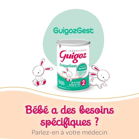 Guigoz Pelargon Lait En Poudre 2 De 6 à 12 Mois 780g