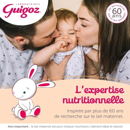 Guigoz Pelargon Lait En Poudre 2 De 6 à 12 Mois 780g