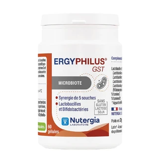 Nutergia Ergyphilus Microbiota Gst 60 cápsulas