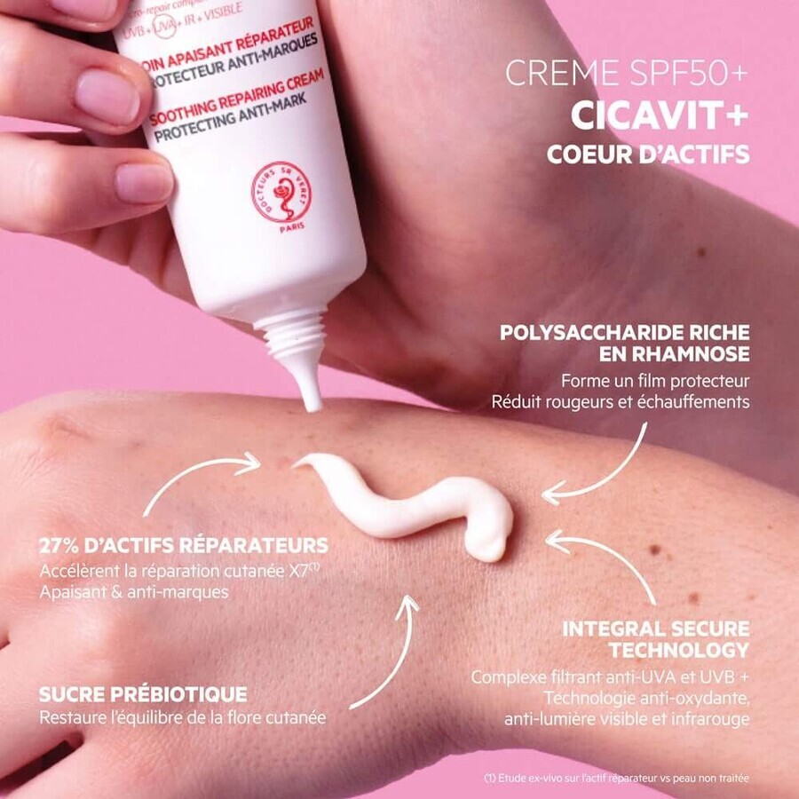 Svr Cicavit+ Tratamiento Protector Reparador Calmante Spf50+ 40ml Svr Cicavit+ Tratamiento Protector Reparador Calmante Spf50+ 40ml