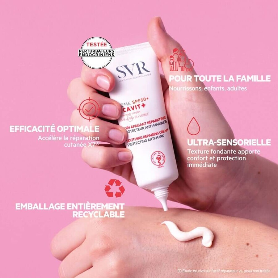 Svr Cicavit+ Tratamiento Protector Reparador Calmante Spf50+ 40ml