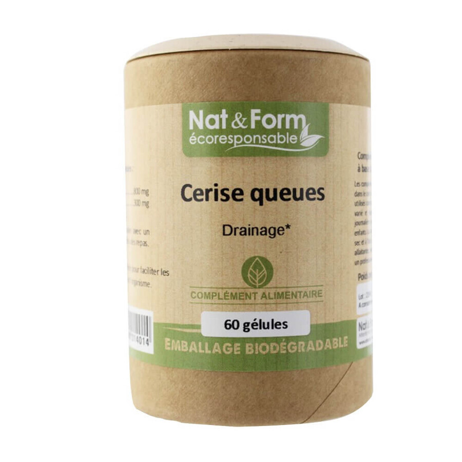 Nat&Form Queue De Cerise 60 Geluli Ökologisch verantwortungsvoll Nat&Form