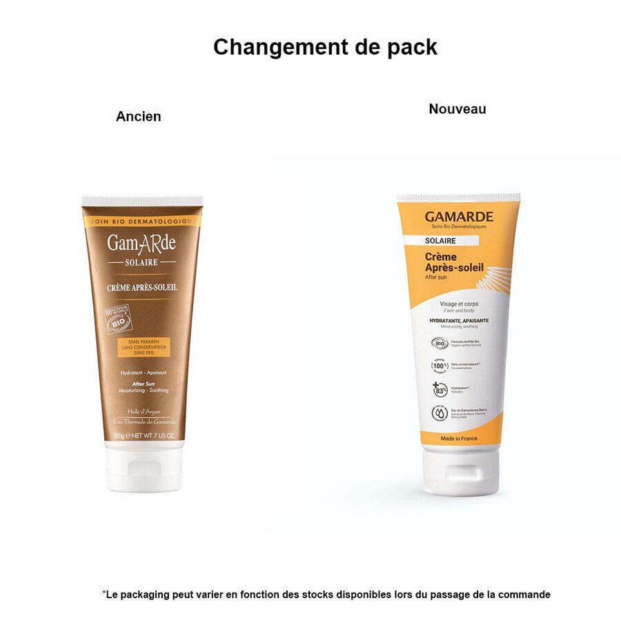Gamarde Biologische Aftersuncrème Pour tous les skins 200g