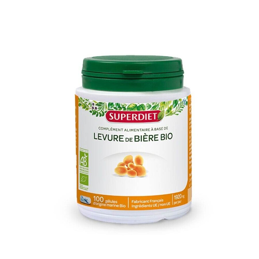 Superdiet Hefe Bio 100 Gelule