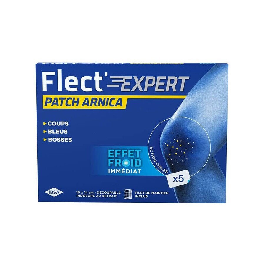IBSA Flect'Expert Arnica esparadrapo 10x14 cm x5