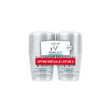 Vichy Deodorant Invisible Resist Détranspirant Anti Irritations 72h 2x50ml