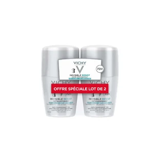 Vichy Deodorant Invisible Resist Détranspirant Anti Irritationen 72h 2x50ml