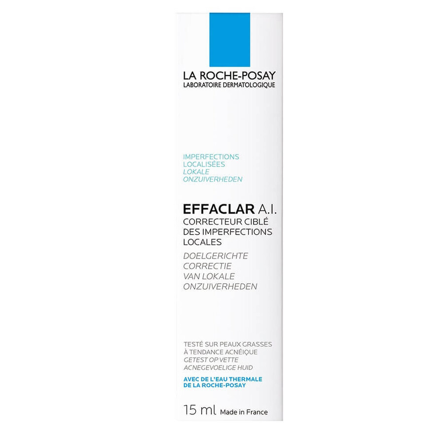 La Roche-Posay Effaclar tratament anti-imperfecțiuni 15ml La Roche-Posay Effaclar tratament anti-imperfecțiuni 15ml