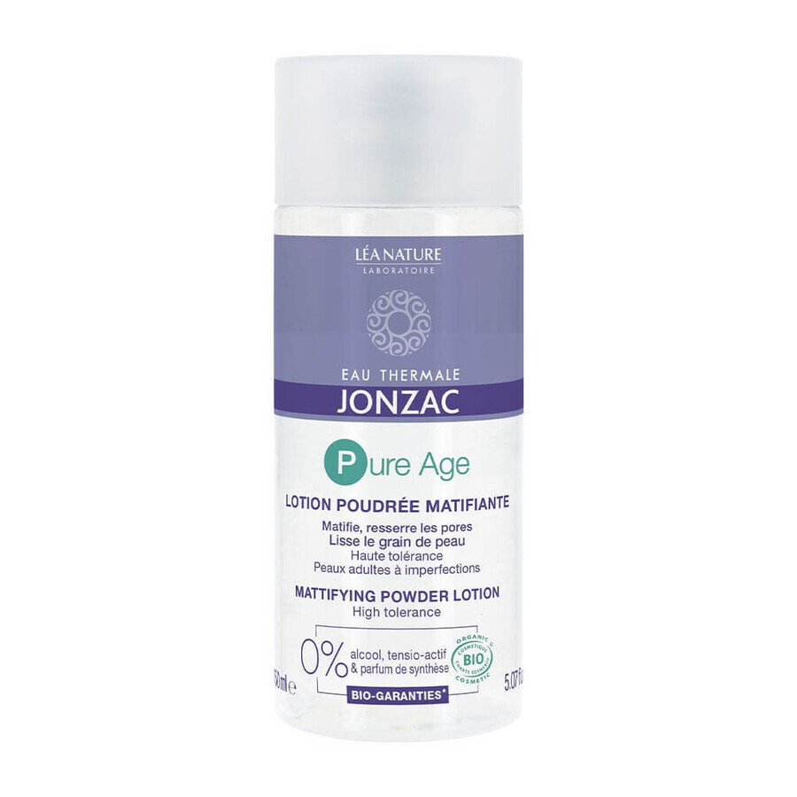 Eau thermale Jonzac Pure Age Lozione in polvere opacizzante biologica 150 ml