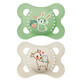Mam Original Nature Symmetrical Soothers 2-6 months 2pcs