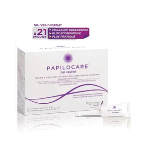 Procare Papilocare Vaginale Gel 21 canulae eenmalige dosis 21x5ml