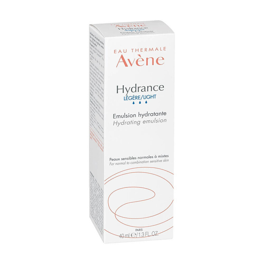 Avène Hydrance Emulsion Legere Peaux Sensibles Normales A Mixtes 40ml Avène Hydrance Emulsion Legere Peaux Sensibles Normales A Mixtes 40ml