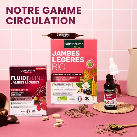 Santarome Fluidiveine Light Legs Triple Action 30 Tablets Santarome Light Legs Triple Action 30 Tablets