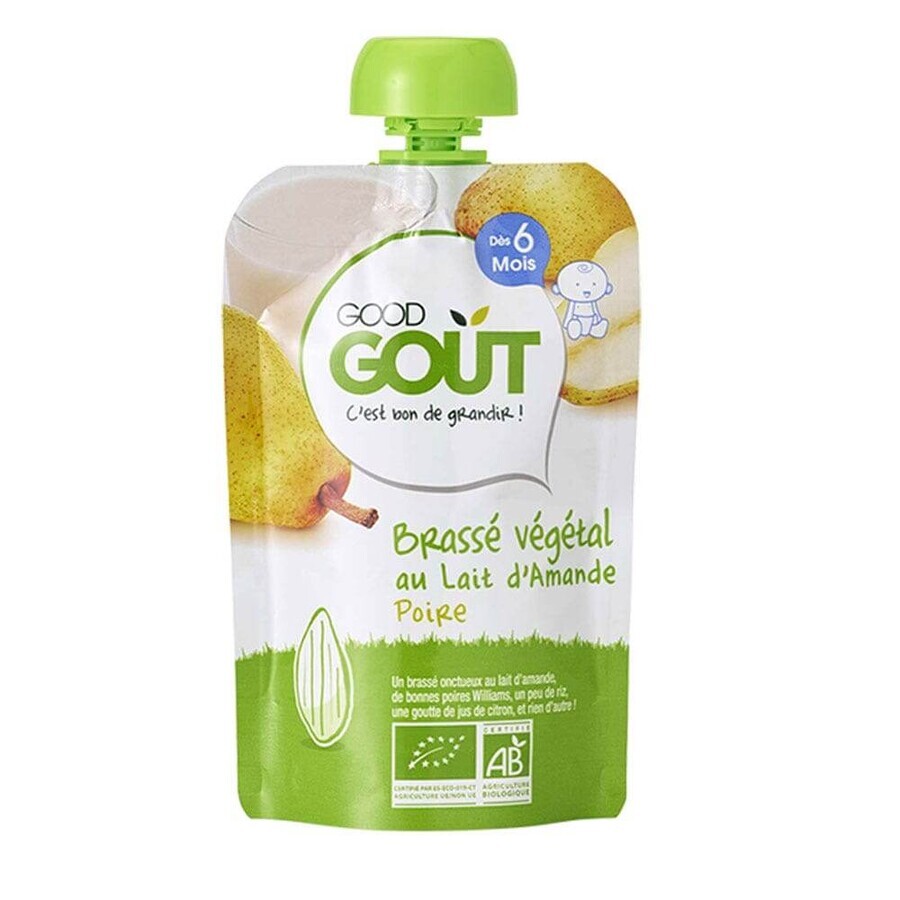 Good Gout 6 months Organic vegetable dessert brasse 90g