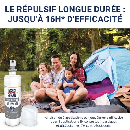 Insect Ecran Mosquito Repellent infested areas from 24 months up to 16 hours 100ml