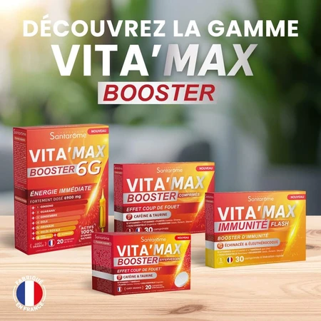 Santarome Vita'max Boost für Flash Immunea 30 Tabletten