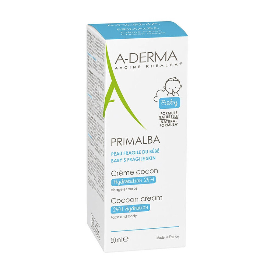 A-Derma Primalba Crema Hidratante 24h Coco Piel Frágil Bebé 50ml A-Derma Primalba Crema Hidratante 24h Coco Piel Frágil Bebé 50ml