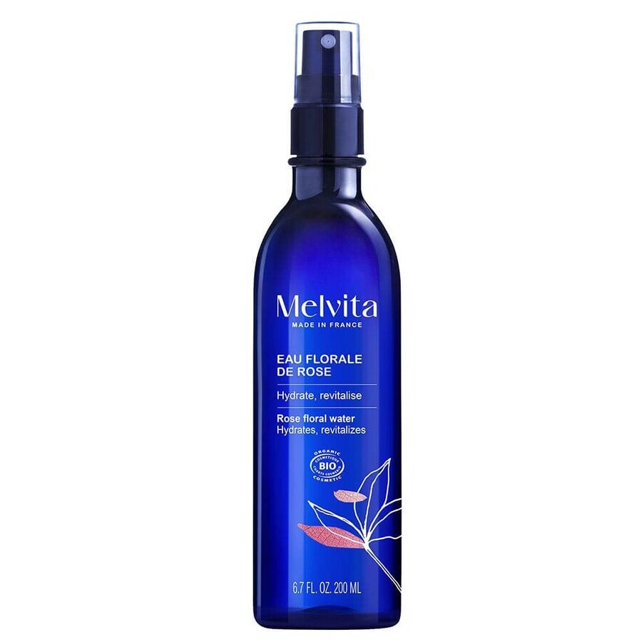 Melvita Eaux Florales Eau Florale De Rose Spray Bio 200ml