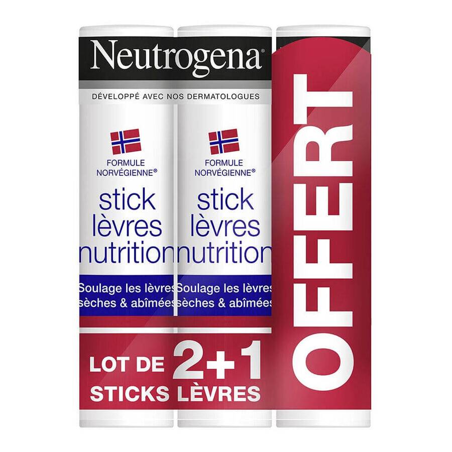 Shop Neutrogena Lippenstift Norwegische Formel 3x4.8g Neutrogena Lippenstift Norwegische Formel 3x4.8g