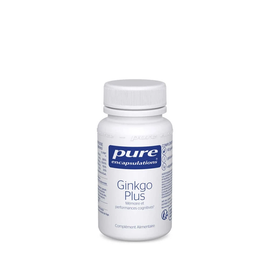 Pure Encapsulations Ginkgo Plus 60 Kapseln
