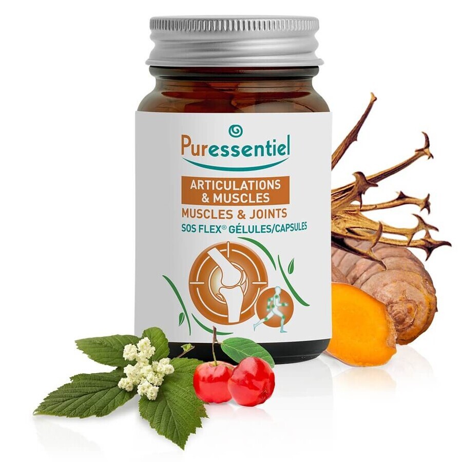 Puressentiel Articulaciones y Músculos S.O.S Flex 30 cápsulas