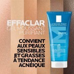 La Roche-Posay Effaclar Nettoyant visage Gel Moussant Peaux Grasses Tendance Acneique 200ml
