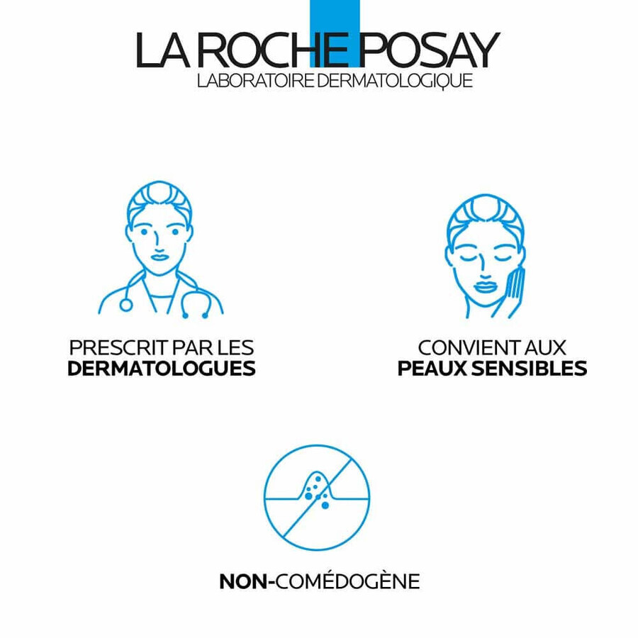 La Roche-Posay Effaclar Nettoyant visage Gel Moussant Peaux Grasses Tendance Acneique 200ml La Roche-Posay Effaclar Nettoyant visage Gel Moussant Peaux Grasses Tendance Acneique 200ml