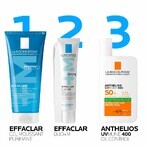 La Roche-Posay Effaclar Nettoyant visage Gel Moussant Peaux Grasses Tendance Acneique 200ml